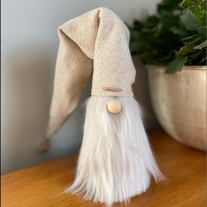 Premium, natural handmade holiday Gnome!